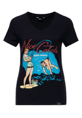 T-Shirt «Nice Catch» T-Shirts von Queen Kerosin