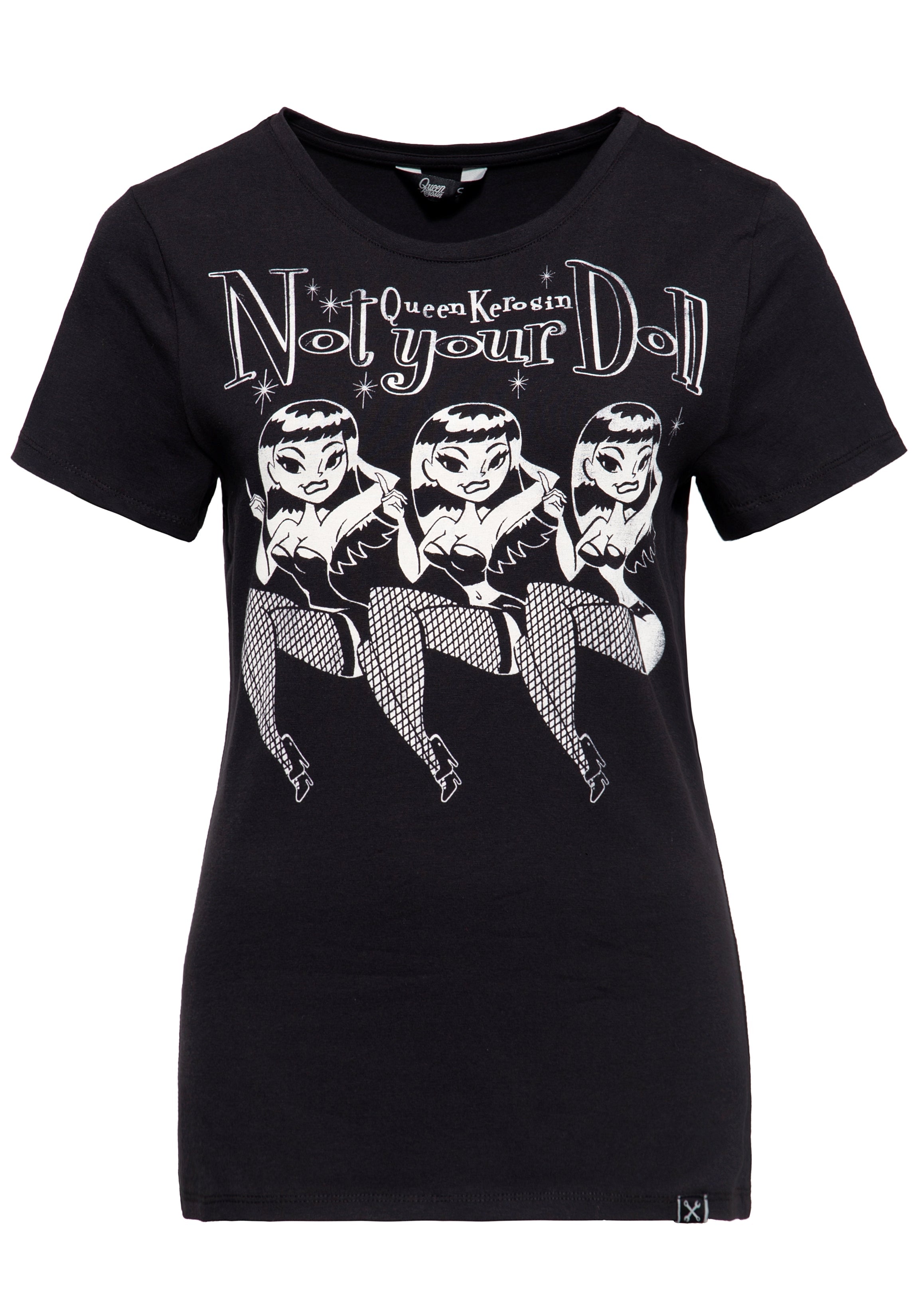 T-Shirt «Not your Doll» T-Shirts von Queen Kerosin