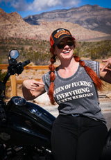 T-Shirt «Queen Of Fucking Everything» T-Shirts von Queen Kerosin
