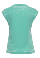 T-Shirt 'Ride More Worry Less' in Mint T-Shirts von Queen Kerosin