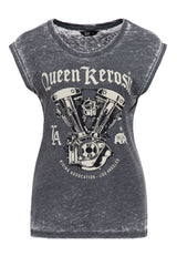 T-Shirt «Riding Association» T-Shirts von Queen Kerosin