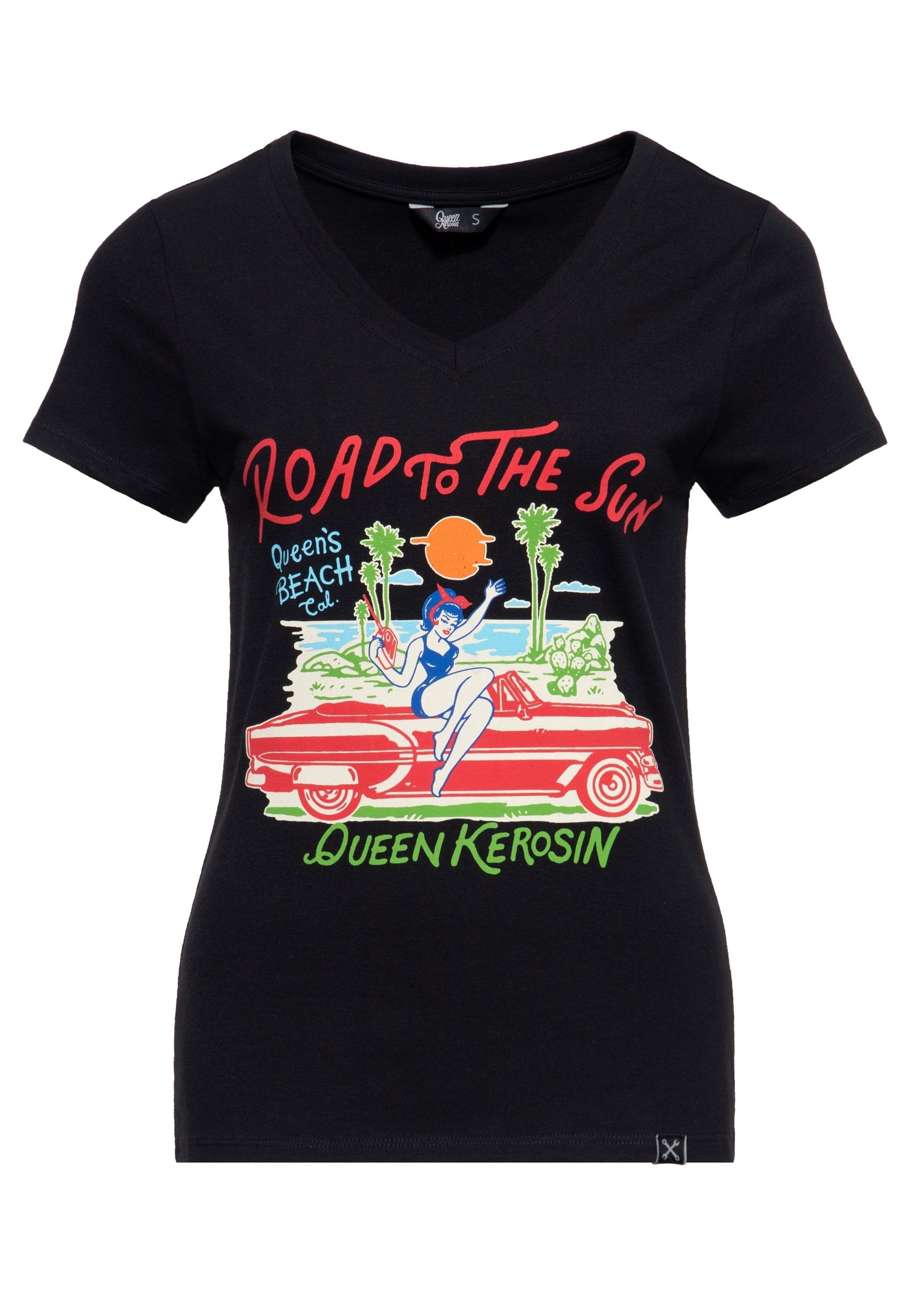 Queen Kerosin - T-Shirt «Road To The Sun»
