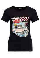 Queen Kerosin - T - Shirt «Sun Valley»