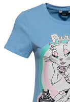 T-Shirt 'Talk Sweet' in Hellblau – T-Shirts von Queen Kerosin - Ansicht 3