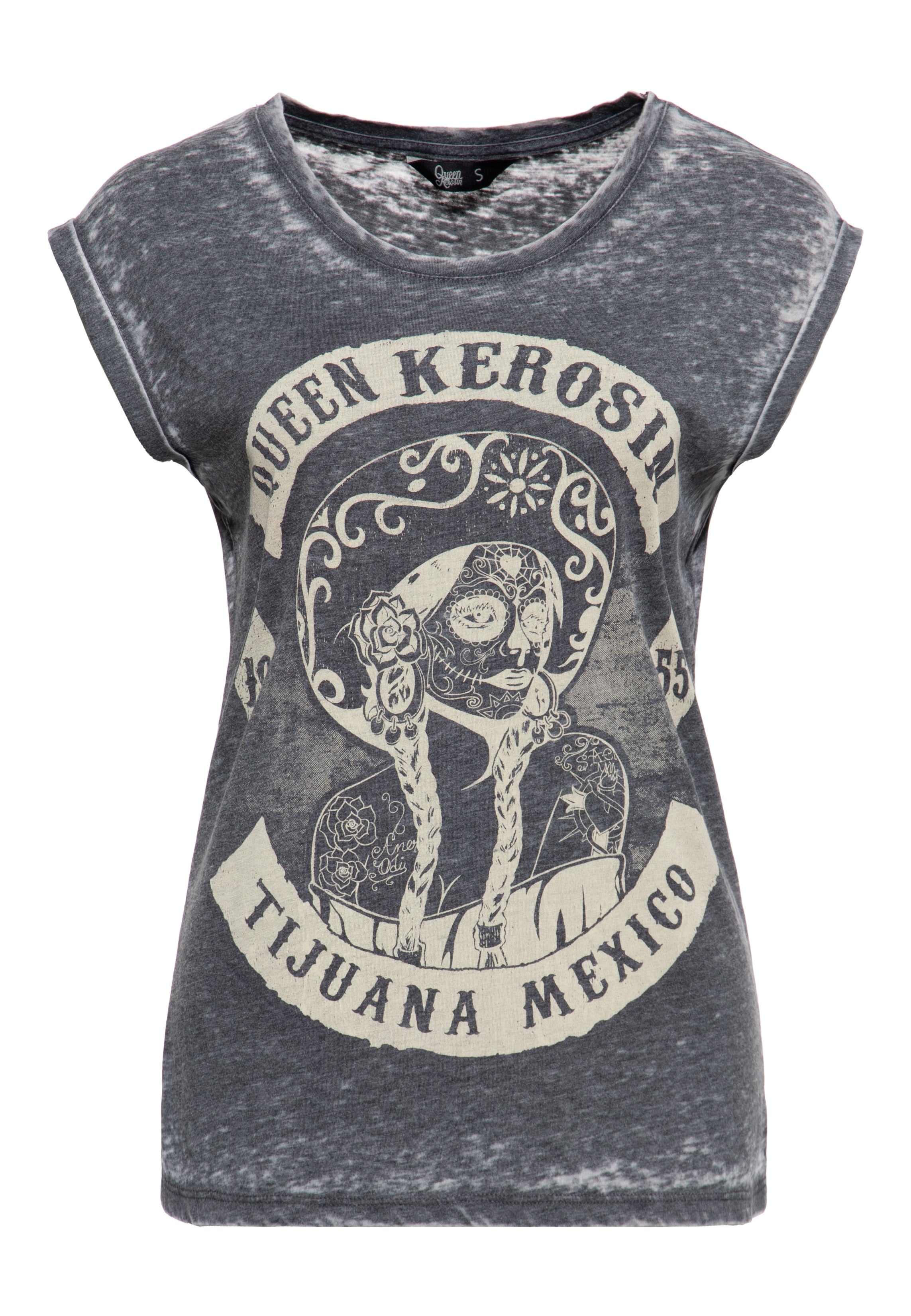 T-Shirt «Tijuana Mexico» T-Shirts von Queen Kerosin