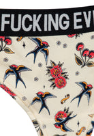 Tanga 'Queen Of Fucking Everything' in Offwhite Unterwäsche von Queen Kerosin