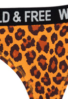 Tanga 'Wild & Free' in Leo Unterwäsche von Queen Kerosin