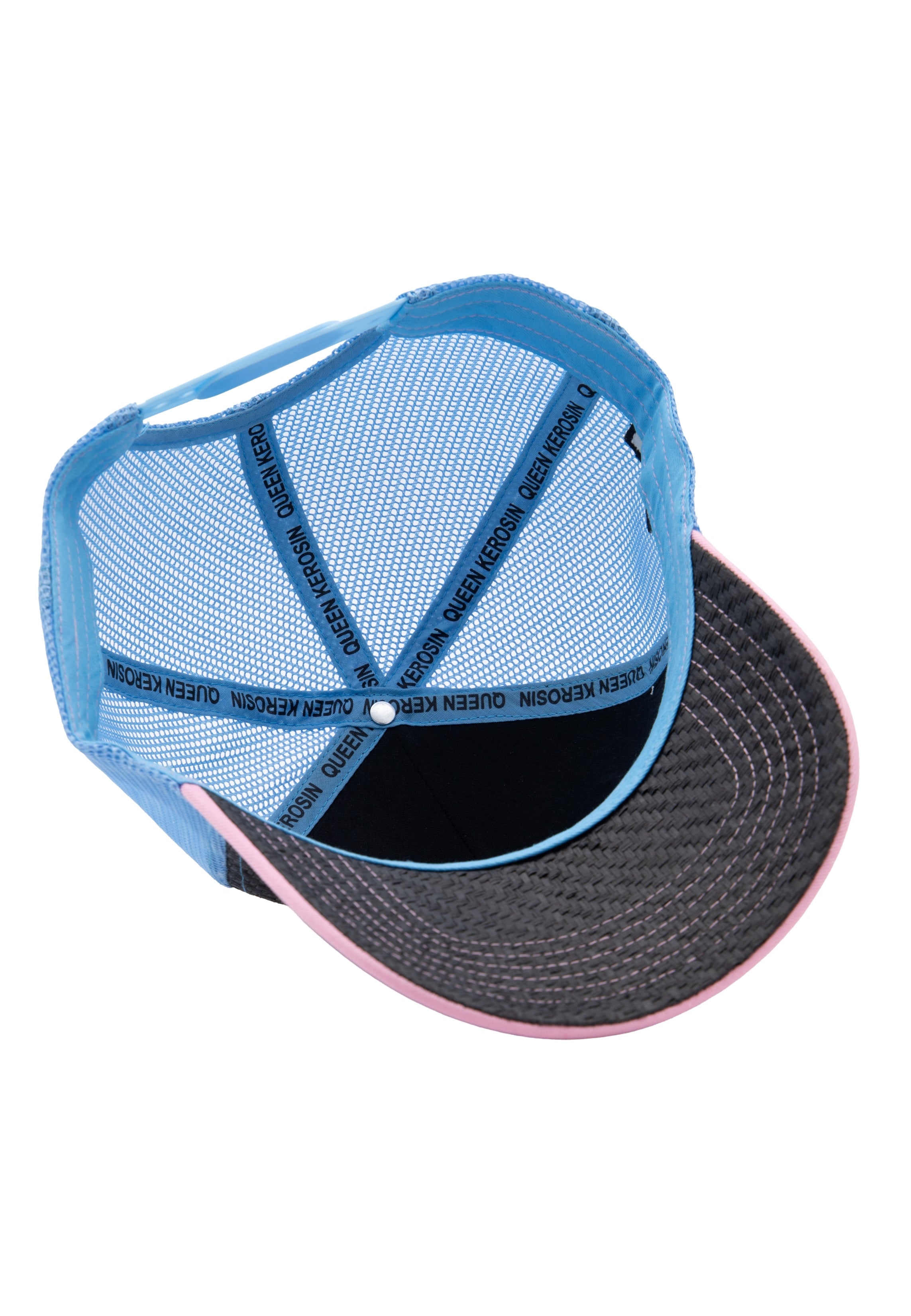 Trucker Cap 'Fuck The Fucking Rules' in Rosa Trucker Cap von Queen Kerosin