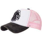 Queen Kerosin - Trucker Cap in Vintage Waschung »Alive Dead«