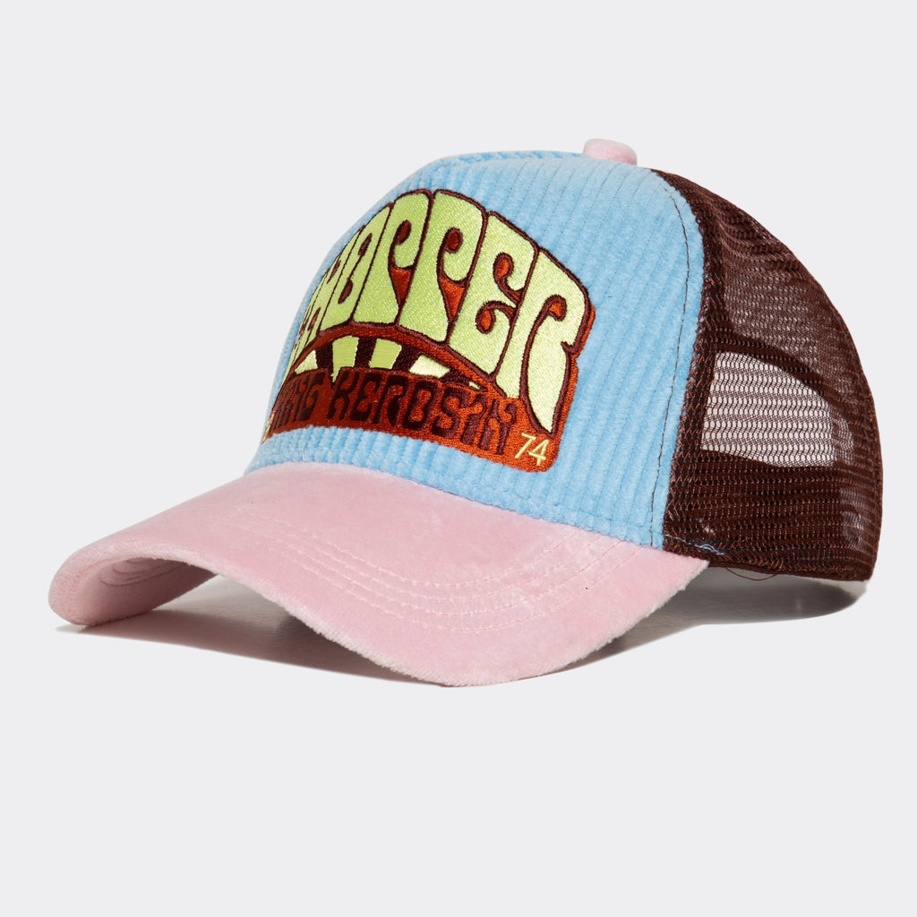Queen Kerosin - Trucker Cap mit Cord - Front «Chopper»