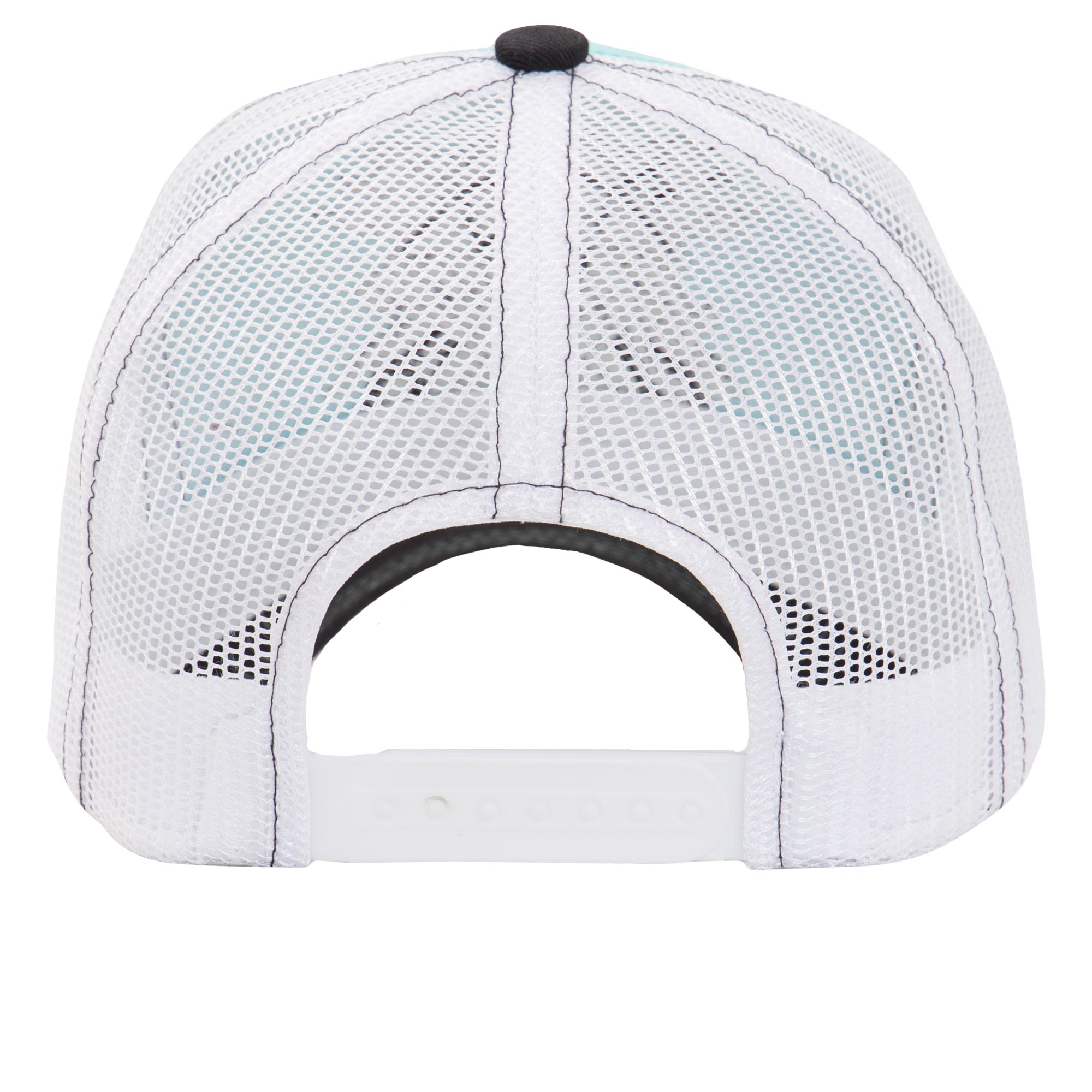 Queen Kerosin - Trucker Cap mit Stickerei in Kontrastfarbe «Queens Garage»