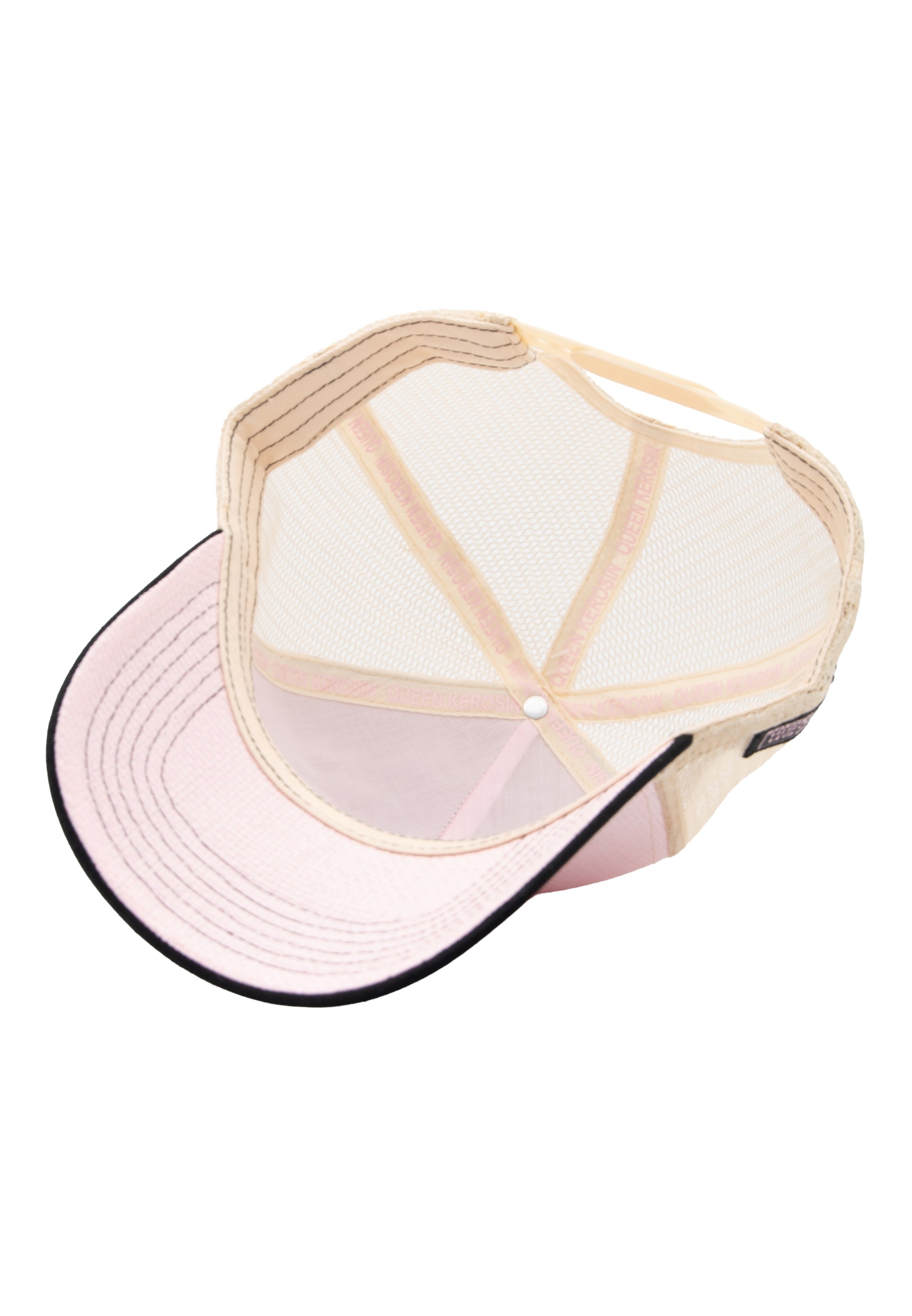 Trucker Cap 'Racing Queen' in Rosa Trucker Cap von Queen Kerosin