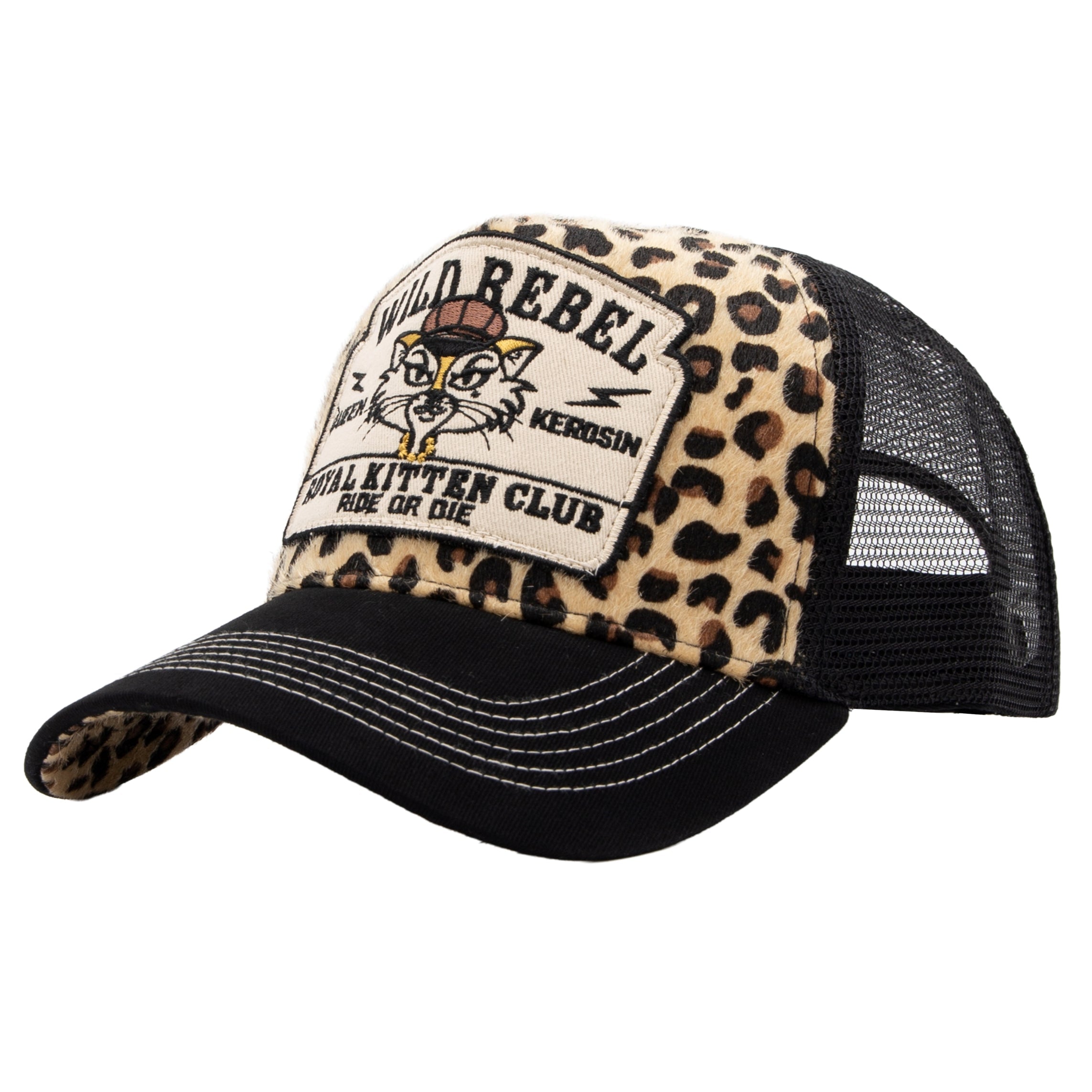 Queen Kerosin - Trucker Cap «Wild Rebel Royal Kitten Club»