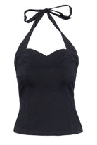 Queen Kerosin - Vintage Corsage mit Neckholder