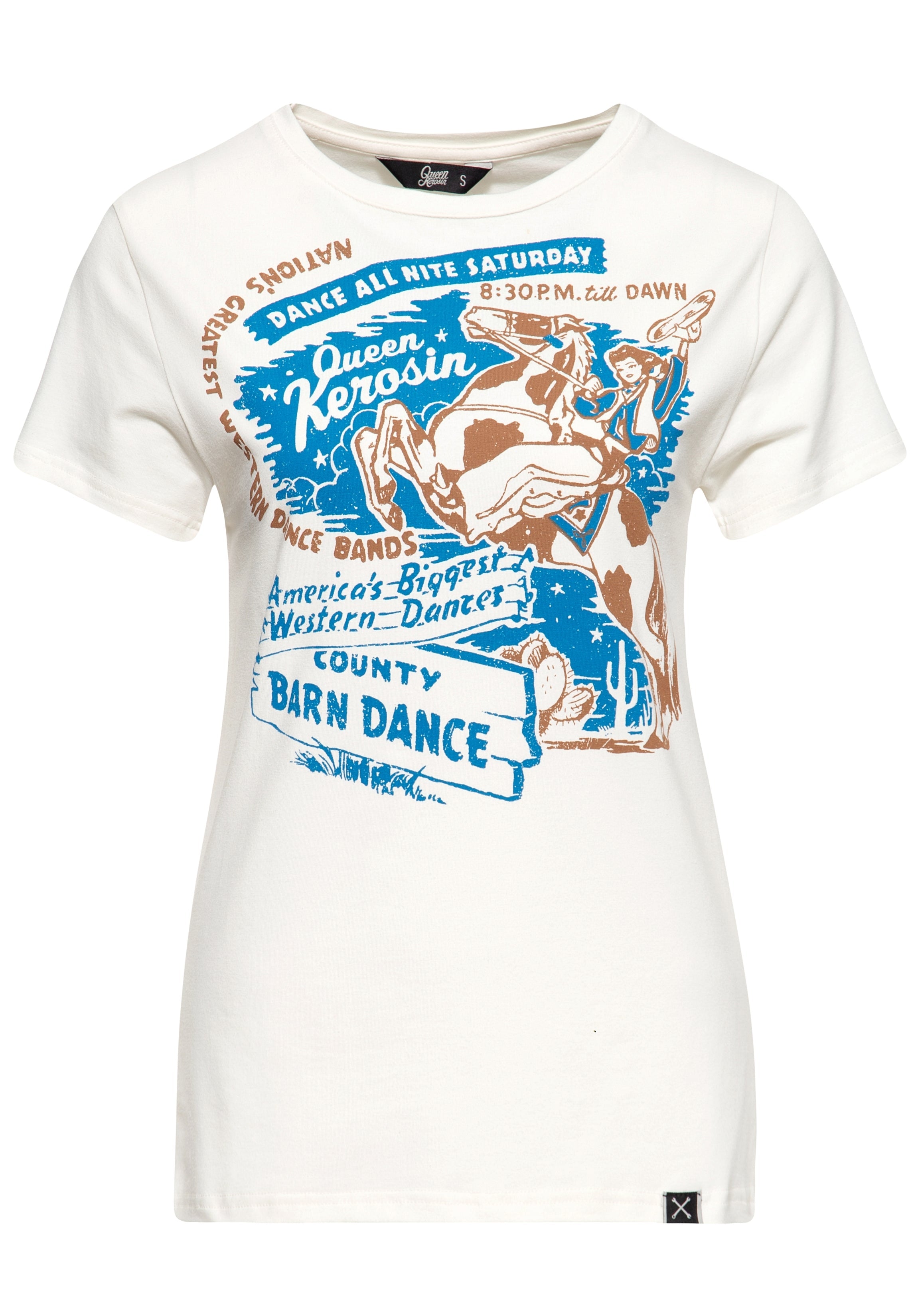 Vintage T-Shirt «Barn Dance» T-Shirts von Queen Kerosin