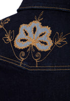 Western Denim Swing Kleid Kleider von Queen Kerosin