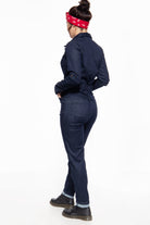 Queen Kerosin - Western Overall aus robustem Jeansgewebe