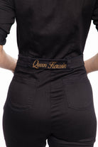 Queen Kerosin - Western Overall aus robustem Jeansgewebe