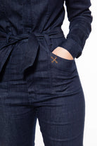 Queen Kerosin - Western Overall aus robustem Jeansgewebe