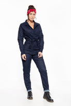 Queen Kerosin - Western Overall aus robustem Jeansgewebe
