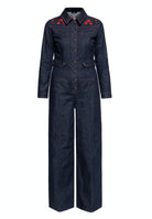 Western Overall «Roses» Overalls von Queen Kerosin