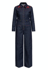 Western Overall «Roses» Overalls von Queen Kerosin