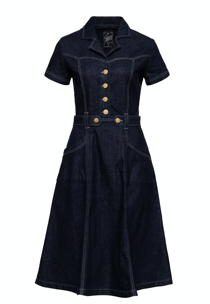 Queen Kerosin Western Swing Kleid