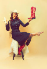 Western Swing Kleid «Roses» Kleider von Queen Kerosin