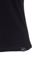 Queen Kerosin - Wide Fit T-Shirt aus reiner Baumwolle mit Prints «Holy Rebel»