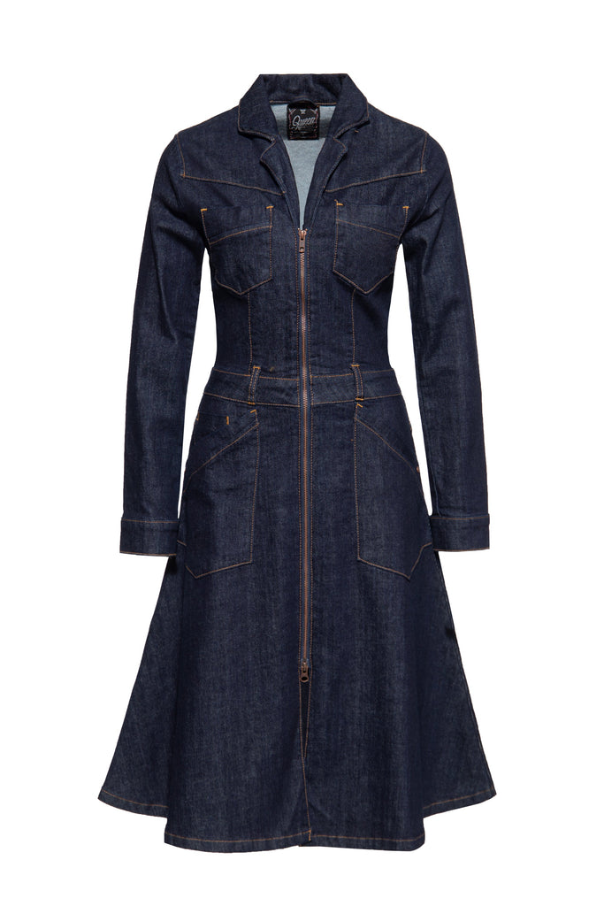 Queen Kerosin Worker Swing Kleid