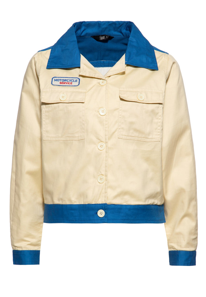 Queen Kerosin Workwear Jacke «Faster Then The Wind»