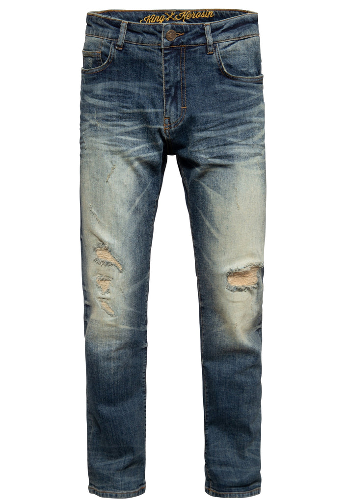 King Kerosin - 5-Pocket Jeans «Robin Vintage Wash»