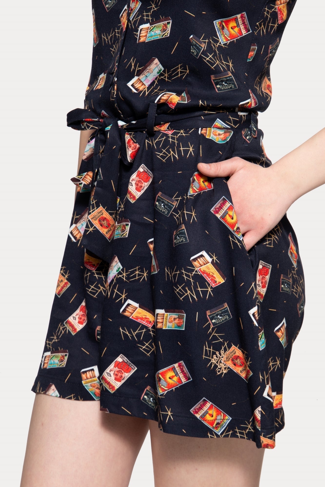 Queen Kerosin - 50s Style Jumpsuit