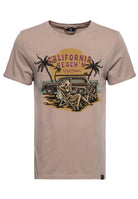 King Kerosin - Acid Wash T-Shirt «California Beach'n»