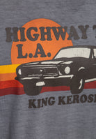 King Kerosin - Acidwash Longsleeve «Highway to LA»