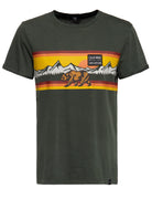 King Kerosin - Acidwash T-Shirt «CA Bear»