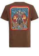 King Kerosin - Acidwash T-Shirt «Hit the Road Jack»