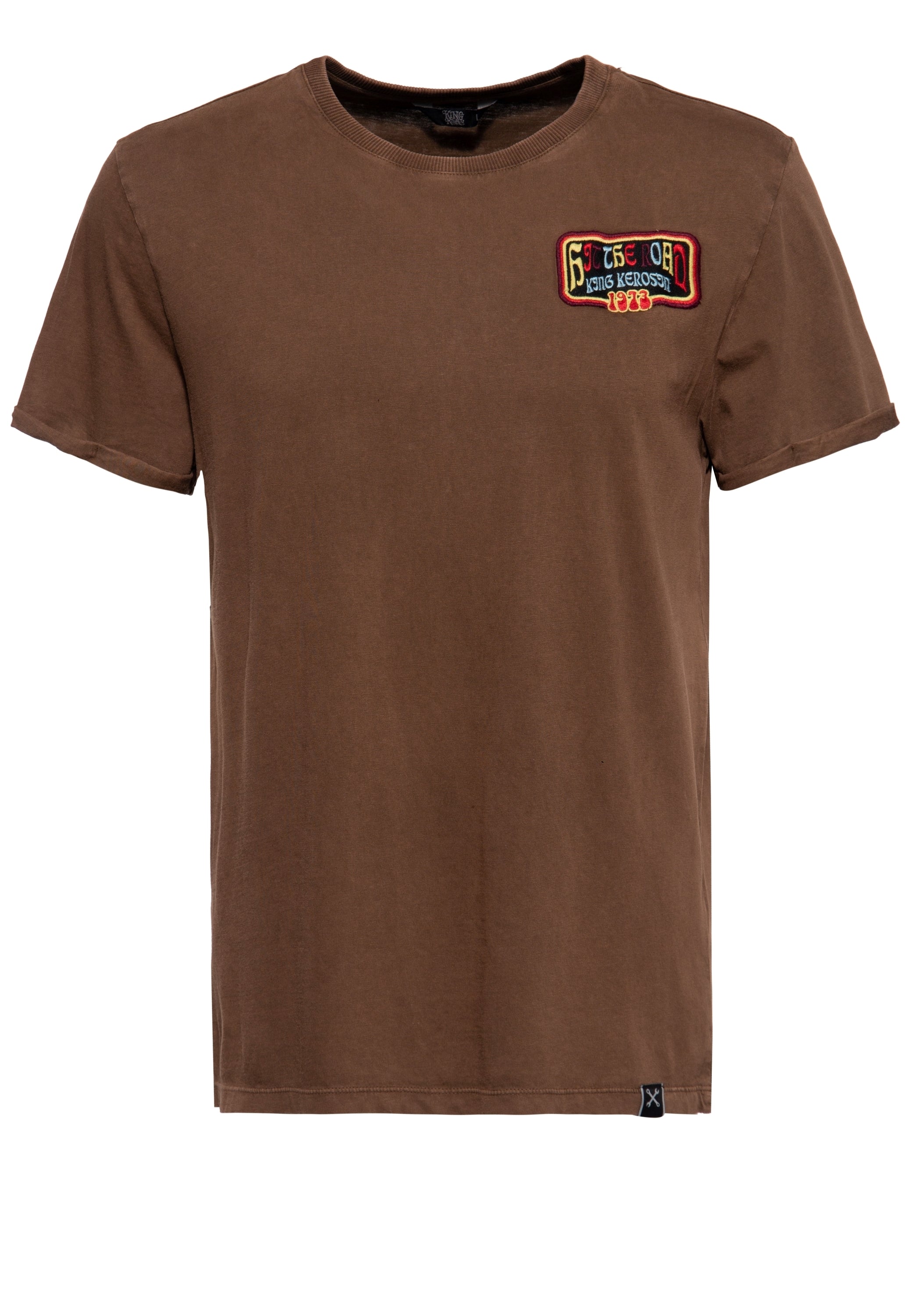 King Kerosin - Acidwash T-Shirt «Hit the Road Jack»