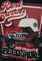 King Kerosin - Acidwash T-Shirt «Red Baron Long Beach»
