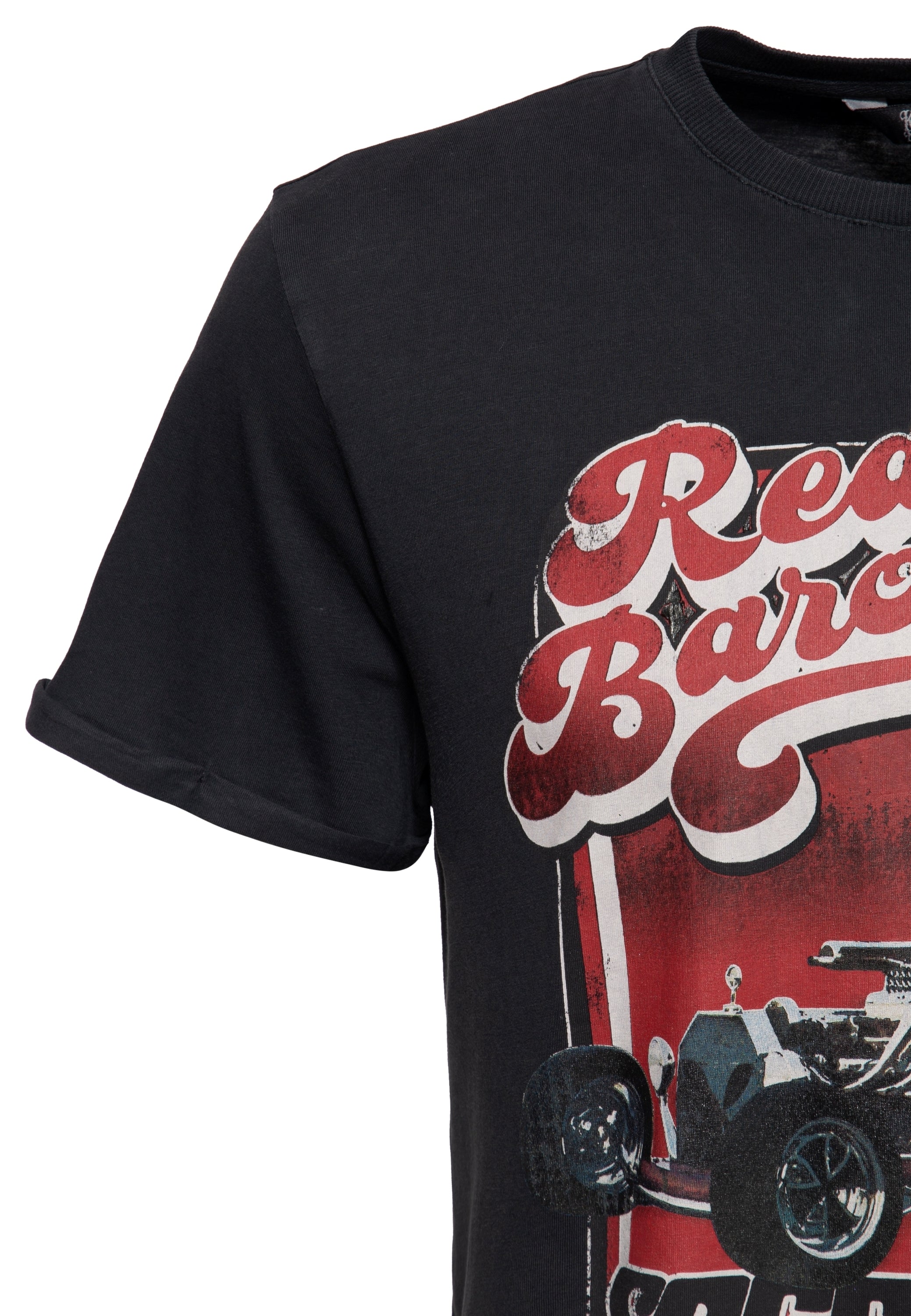 King Kerosin - Acidwash T-Shirt «Red Baron Long Beach»