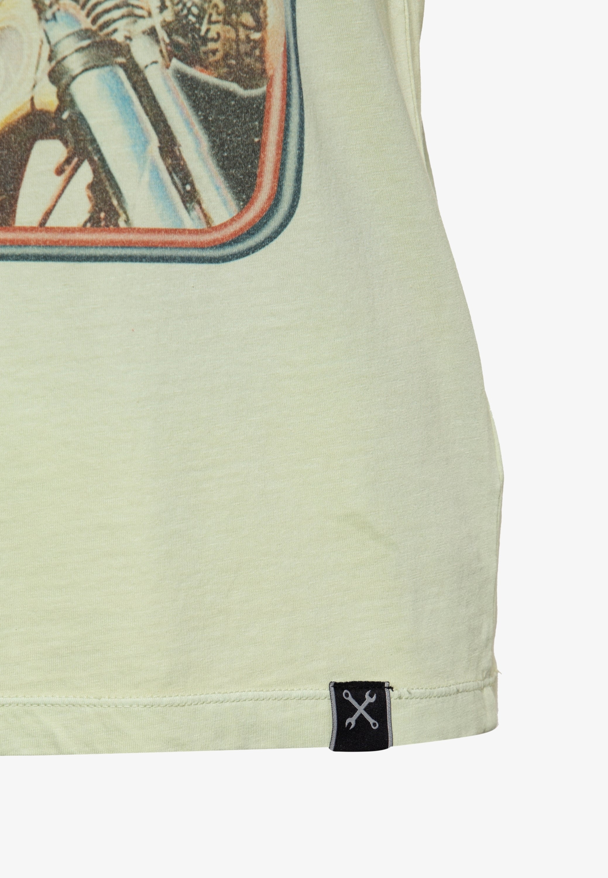 Queen Kerosin - Acidwash T-Shirt «Road Queen»