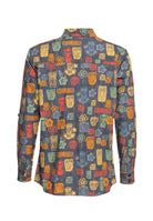 King Kerosin - Allover Printed Hemd «Tiki's»