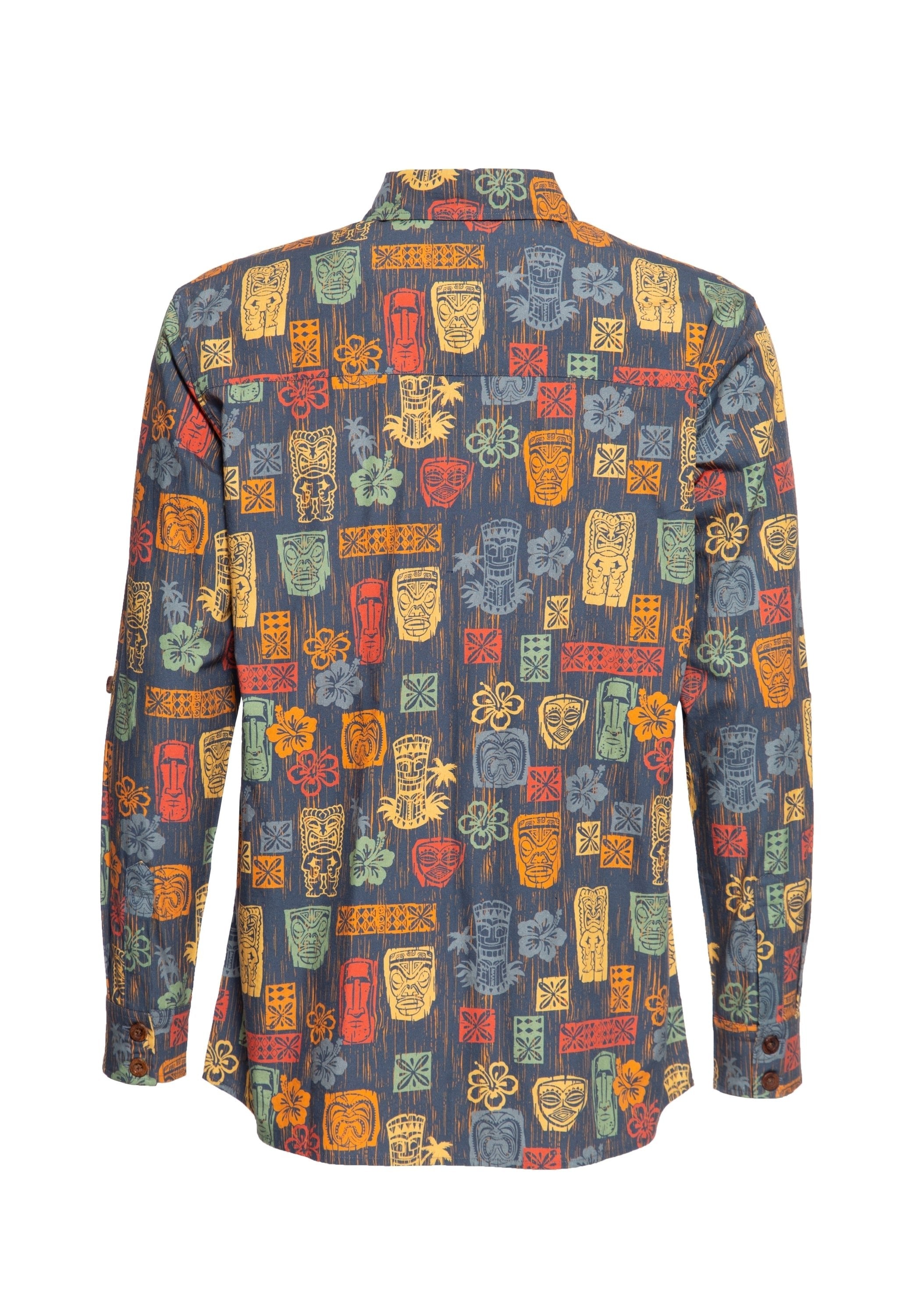King Kerosin - Allover Printed Hemd «Tiki's»