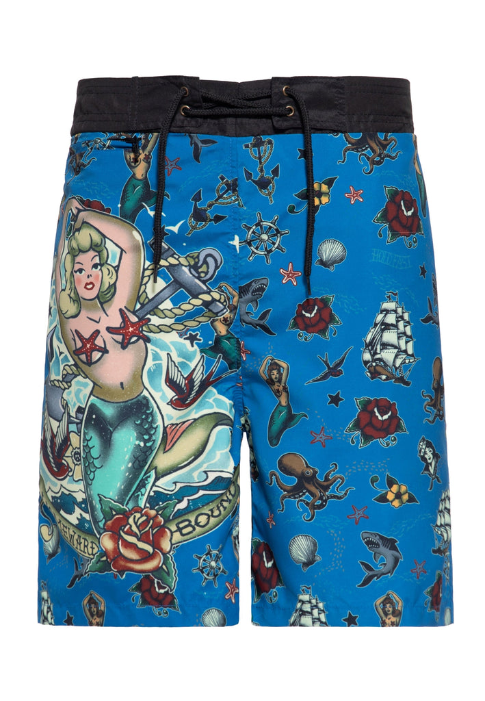 Queen Kerosin Badeshorts «Sailor»