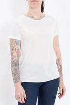 Queen Kerosin - Basic T-Shirt aus Viskose-Mix