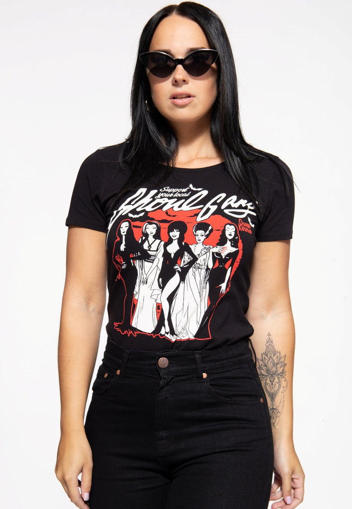 Queen Kerosin Basic T-Shirt «Ghoul Gang»