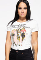 Queen Kerosin - Basic T-Shirt «Support your local Girl Gang»