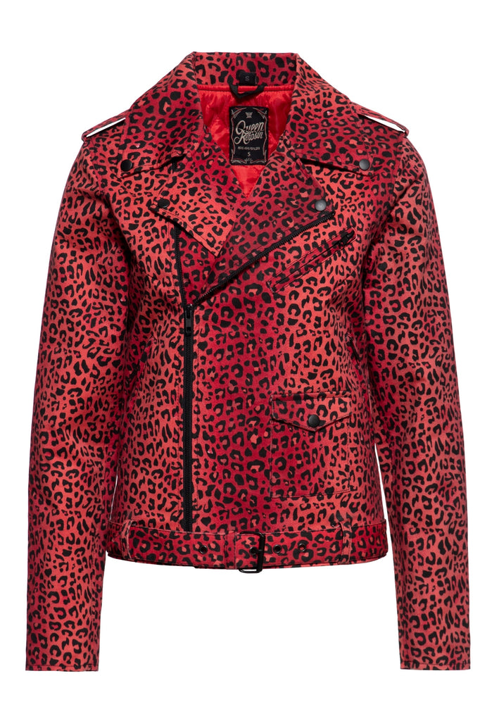 Queen Kerosin - Biker Jacke «Motor Queen Service»