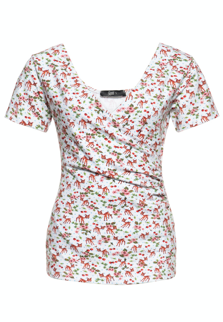 Queen Kerosin Blusentop