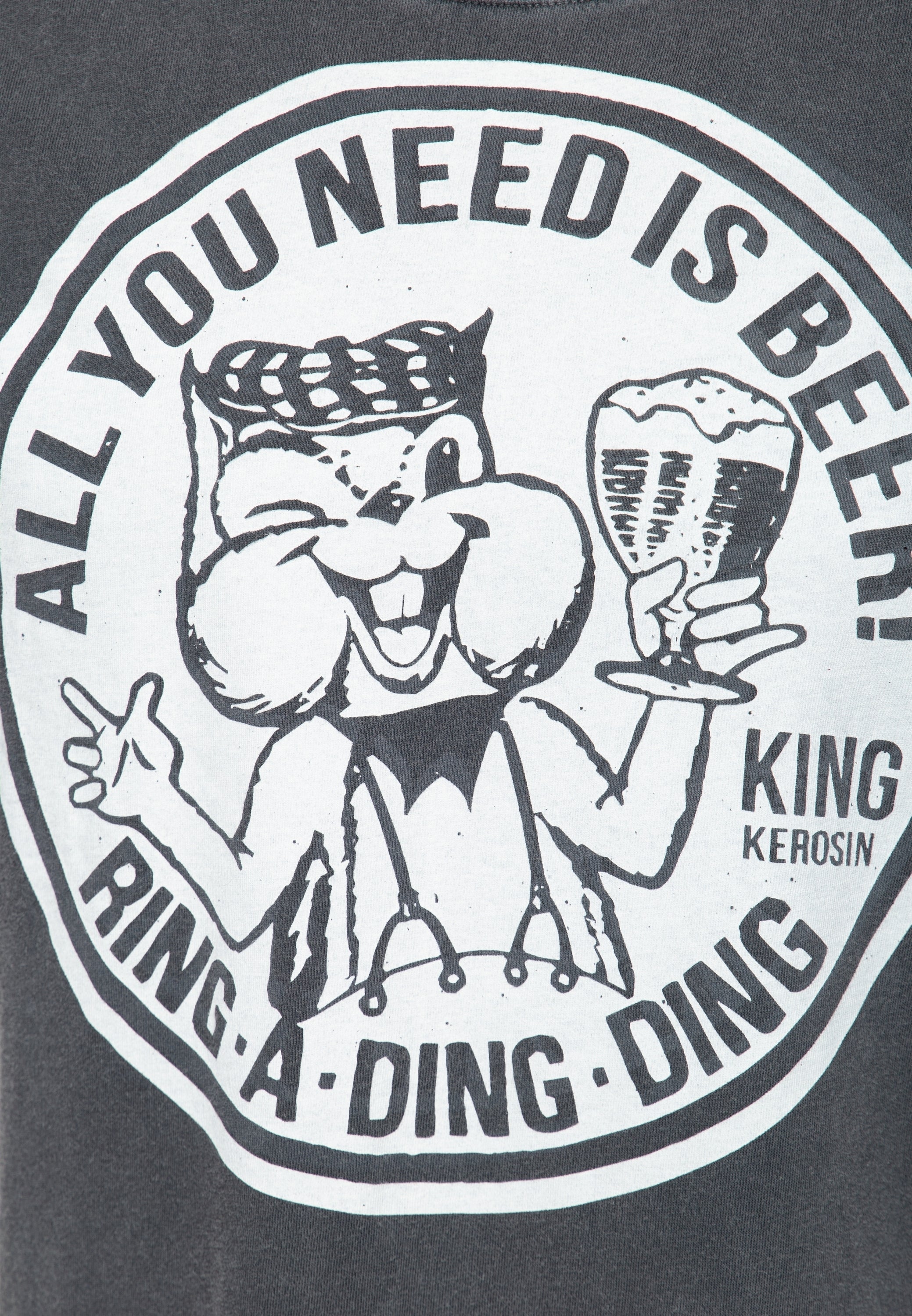 King Kerosin - Classic T-Shirt Acid washed